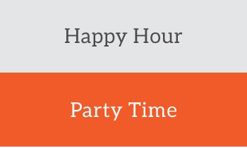 happy hour party time